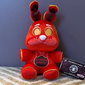 Five nights at Freddy’s collectible Funko, System Error Plush Toy - Red